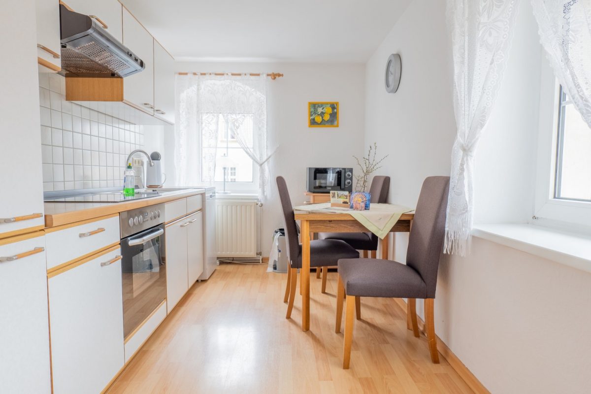 Hof Türke Moritzburg - Ferienwohnung Schlossblick - Küche