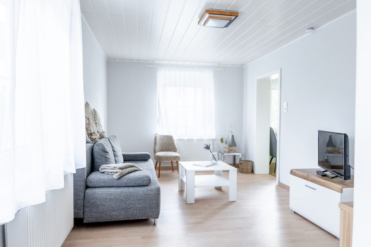 Hof Türke Moritzburg - Ferienwohnung Eisenberg - Wohnzimmer