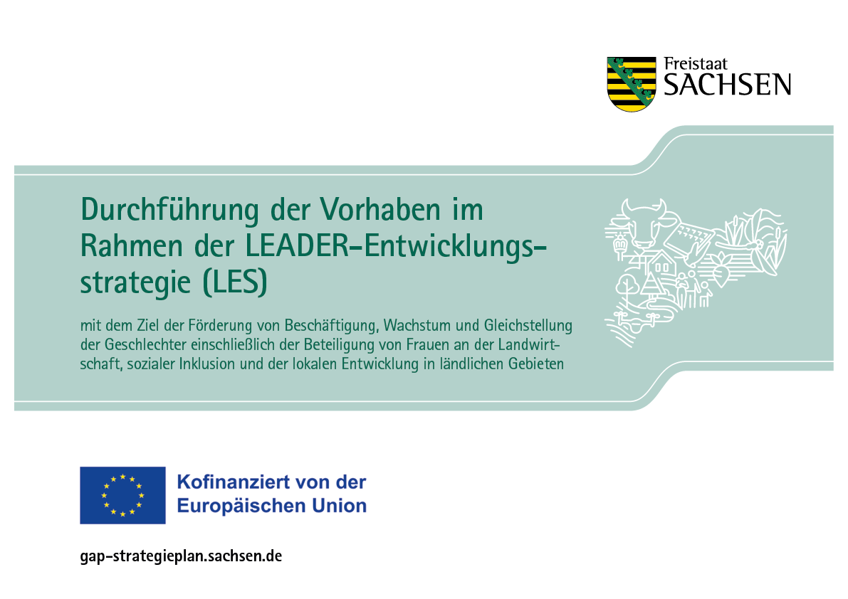Logo – VorhabenLES – Freistaat Sachsen