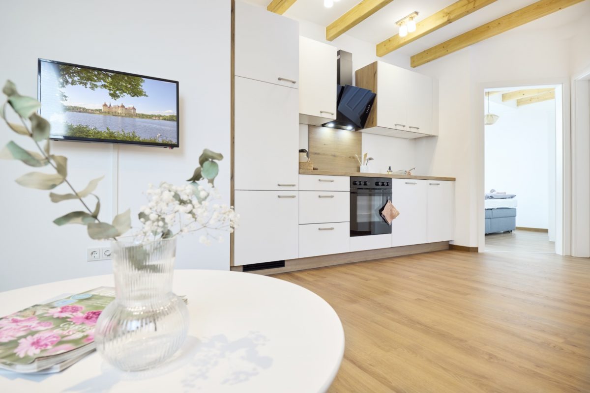 Hof Türke Moritzburg – Ferienwohnung Rosalie – Küche
